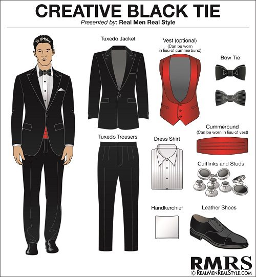 Creative-Black-Tie dress code