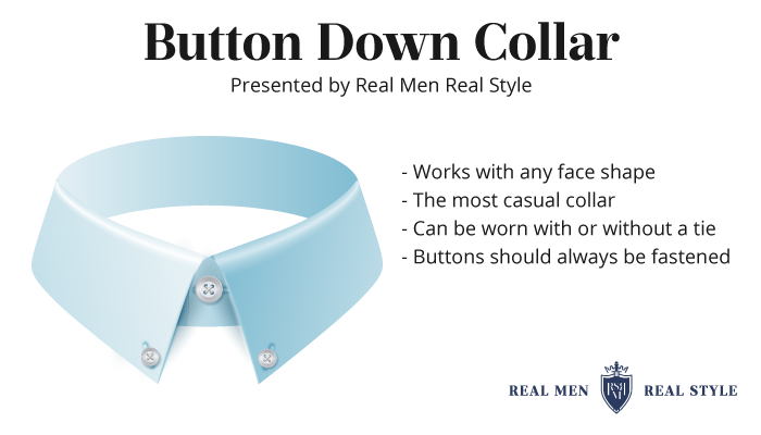button down shirt collar design