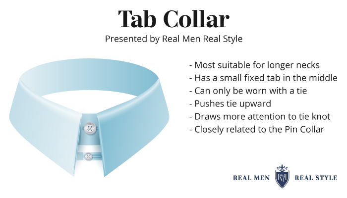 tab shirt collar design
