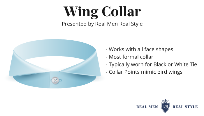 wing shirt collar design