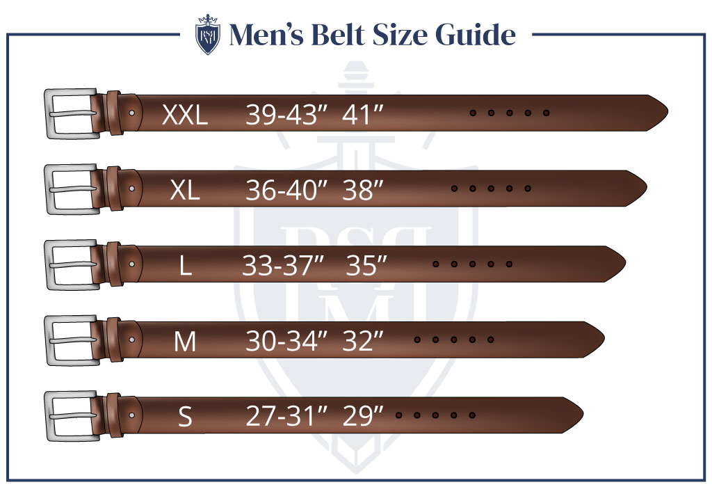 Men Belt Size Guide