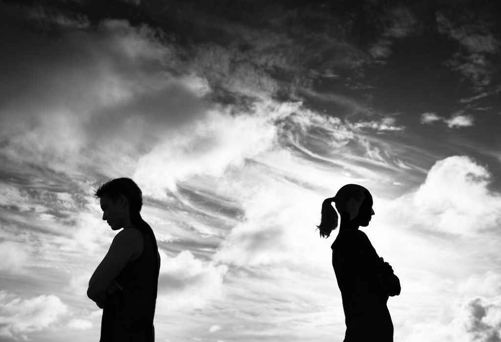 Man And Woman in argument