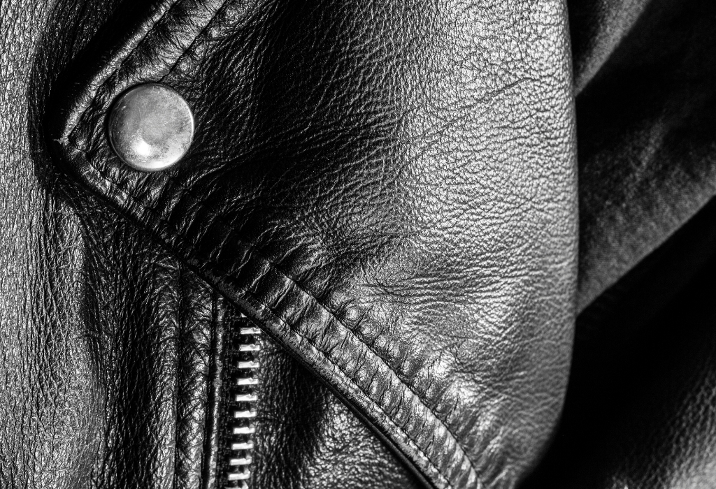 Leather Jacket Lapel