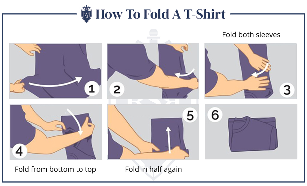 how to fold a T-shirt