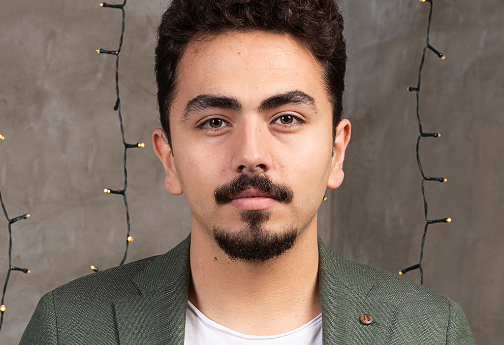 Man with anchor beard