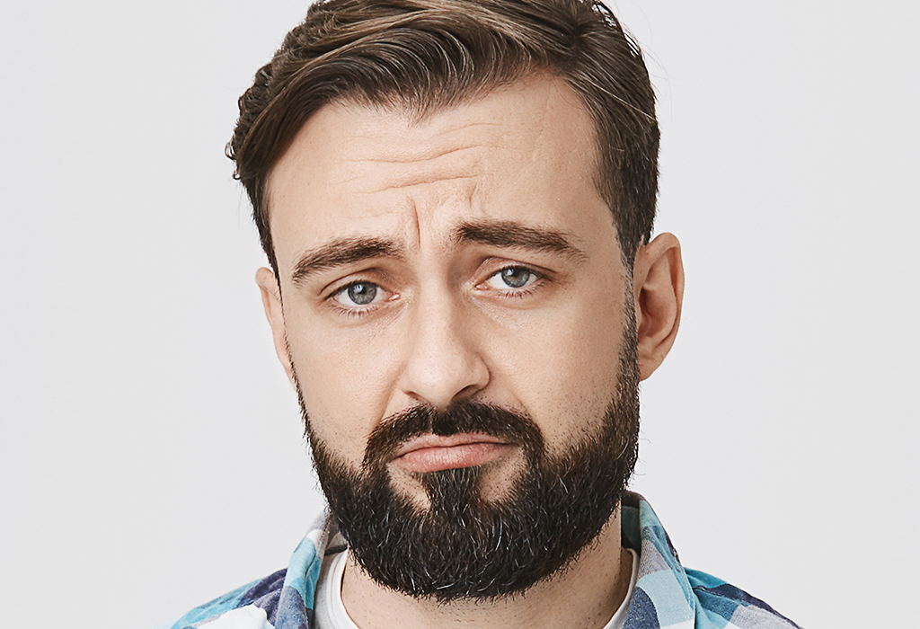 man with garibaldi beard