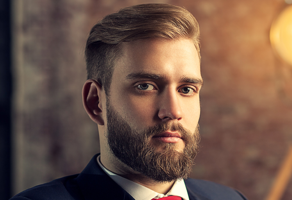 man with full beard