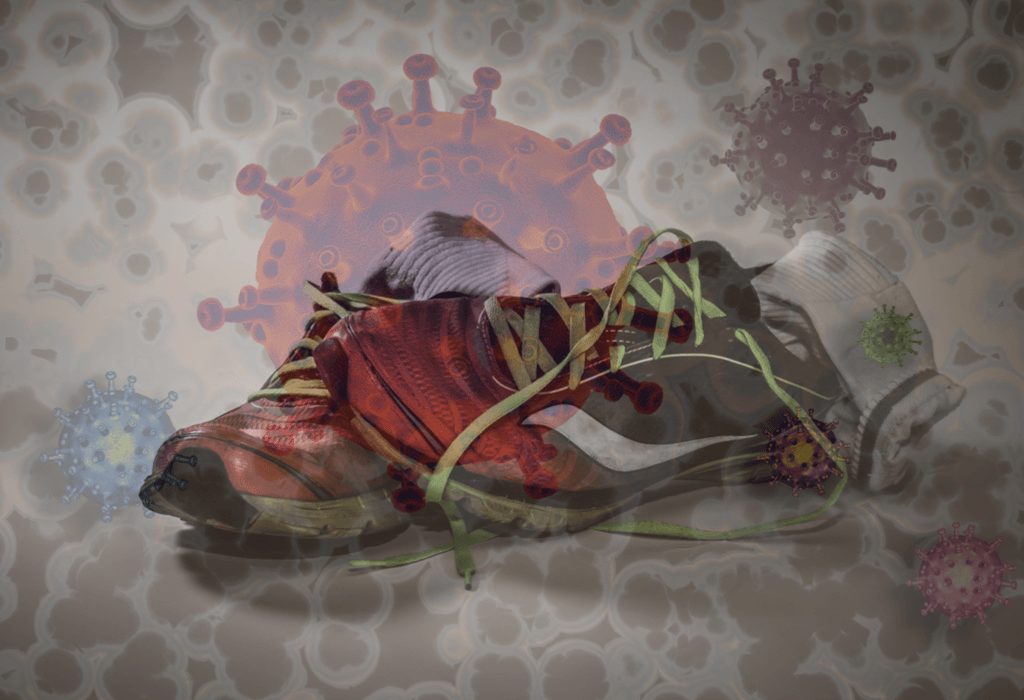 臭鞋子和细菌