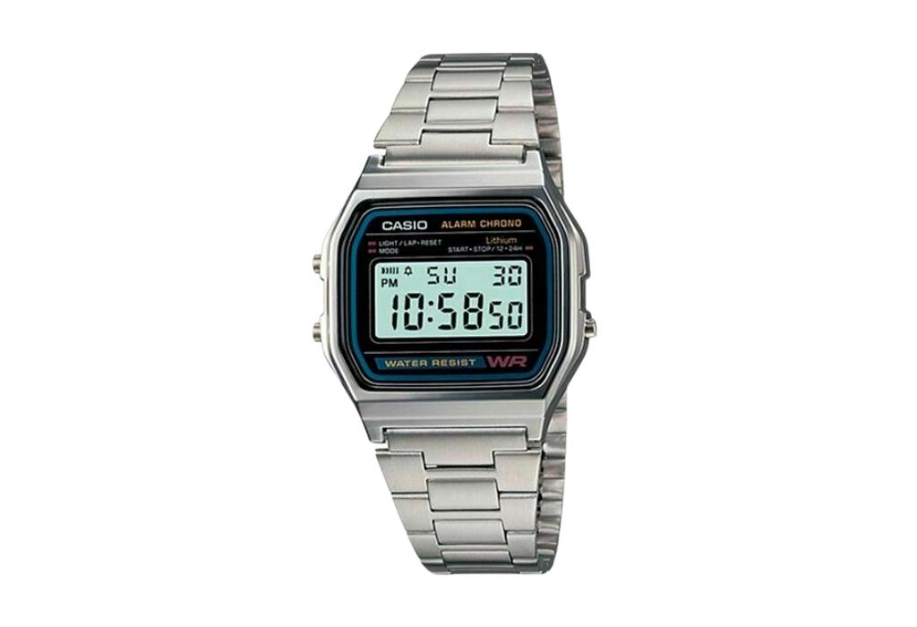 classic casio watch -A168W-1 metal watch digital