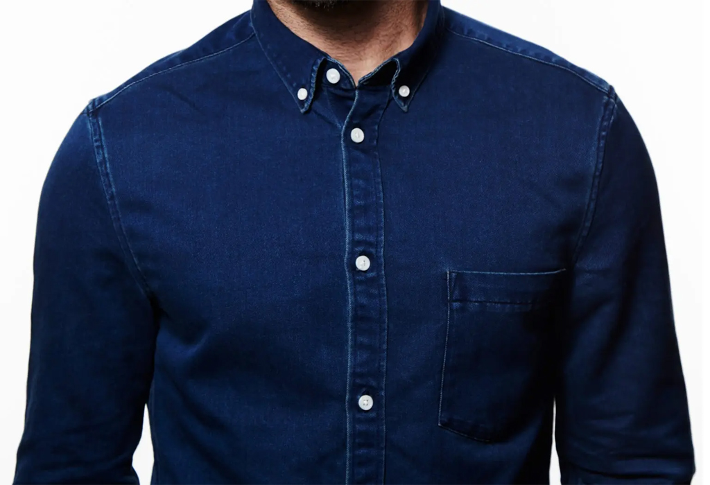 smart denim shirt