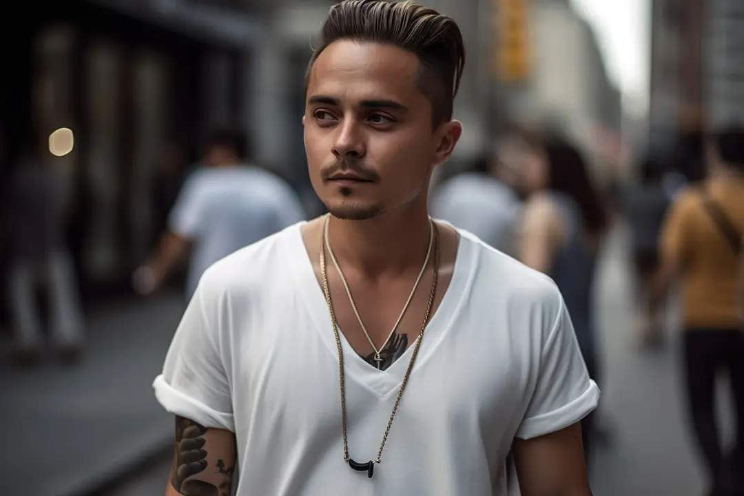 Deep V-Neck